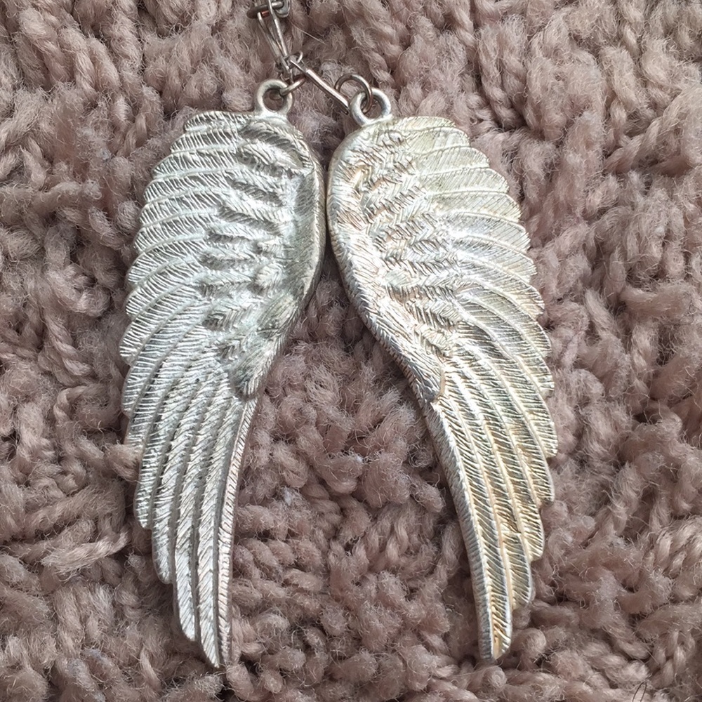 Silver plated Angel Wings necklace